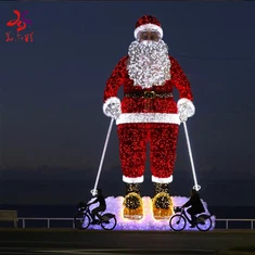 2024 Risastór jólaskraut Sérsniðin jólasveinn