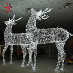 Skreytingarlýsing Reindeer Motif Light