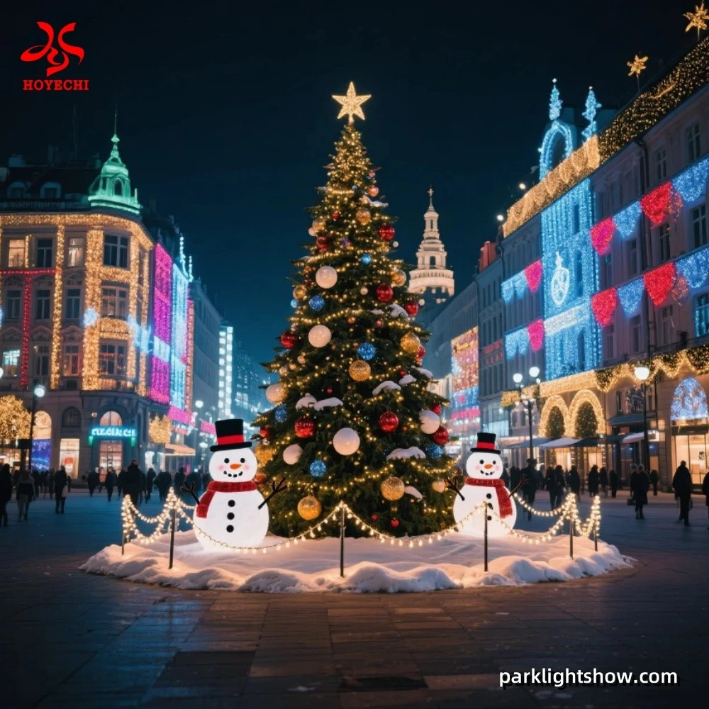 Commercial LED Christmas Tree for Public Square Decoration Commercial LED Christmas Tree for Public Square Decoration